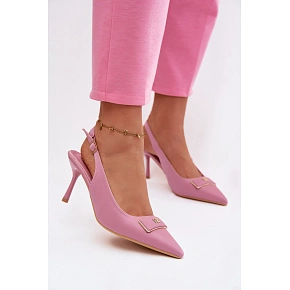 Dámske sandále Lurella 55-A62 pink - Givana