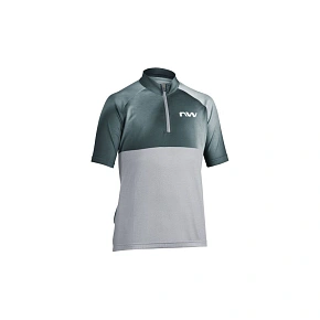Cyklistické tričko NORTHWAVE Force Evo Junior Jersey S/s, sivé