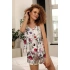 Dámsky saténový komplet Flowers KK 005 - DKaren