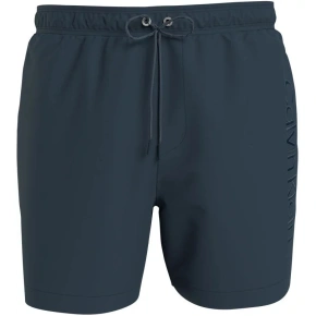 Pánske kúpacie kraťasy - KM00718 PRC - tm.šedá - Calvin Klein