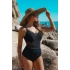Dámske jednodielne plavky Self S 964 V2MO8 Monte Carlo 8 black - Self
