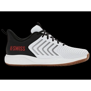 Tenisky K-swiss ULTRASHOT TR INDR WHITE/BLACK/HIGH RISK RED-M (04602-153-M)