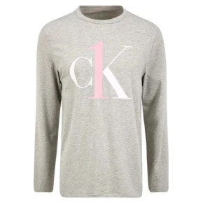 Pánske tričko NM2017E PGK šedá - Calvin Klein