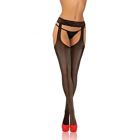 Beatrice 3D pančuchy 50 den Black - Sesto Senso