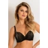 Dámska podprsenka PATI PUSH UP 19238 Black - Mediolano