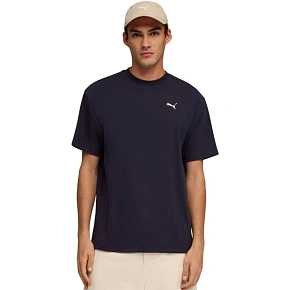 Pánske tričko Puma ESS Elevated Relaxed Tee, tmavomodré, 692018 16, pánske Pánske tričko Puma ESS Elevated Relaxed Tee, tmavomodré, 692018 16, pánske
