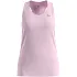 Koszulka tech. bez rękawów damska ODLO Tank crew neck ESSENTIAL różowa