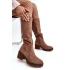 Topánky D8130 brown - Krok vo veľkom štýle