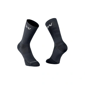 Cyklistické ponožky NORTHWAVE Extreme Pro Sock – čierne, sivé Cyklistické ponožky NORTHWAVE Extreme Pro Sock – čierne, sivé