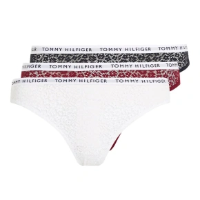 Dámske čipkované nohavičky 3Pack UW0UW04513-0WE - Tommy Hilfiger