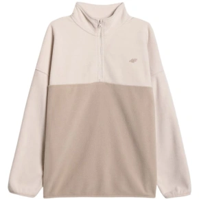 Fleecová mikina s kapucňou 4F W 4FWAW25TFLEF42112S Fleecová mikina s kapucňou 4F W 4FWAW25TFLEF42112S