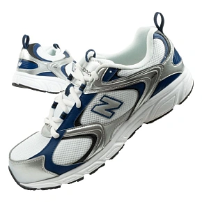 New Balance 408 pánske športové tenisky módne pohodlné biele strieborné New Balance 408 pánske športové tenisky módne pohodlné biele strieborné