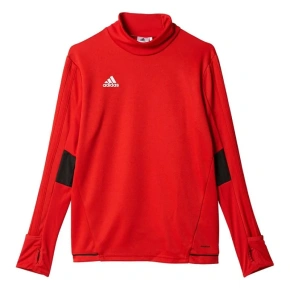 Detská mikina Tiro 17 TRG TOP JR BQ2754 Red - Adidas