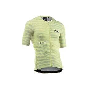 Cyklistické tričko NORTHWAVE Blade Jersey, žlté