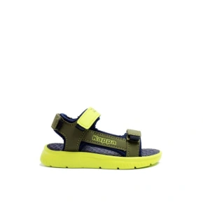 Kappa Kana MF K Detské letné športové sandále Yellow/Green (260886MFK-3331)