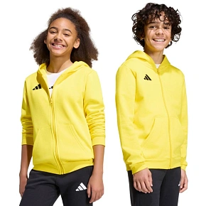 Detská mikina adidas Entrada 26 Full Zip Hoodie žltá KH1777 Detská mikina adidas Entrada 26 Full Zip Hoodie žltá KH1777