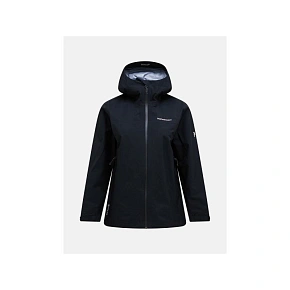 Dámska bunda PEAK PERFORMANCE W Hike Gore-Tex 3L Jacket, čierna farba Dámska bunda PEAK PERFORMANCE W Hike Gore-Tex 3L Jacket, čierna farba