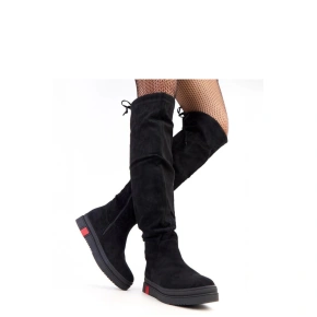 Dámske vysoké čižmy DH240102 Black - YOLERA Dámske vysoké čižmy DH240102 Black - YOLERA