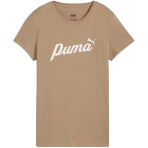 Puma ESS+Script Dámske tričko béžová 679315 67