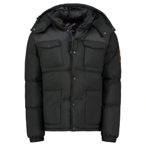Geografické Nórsko Pánska bunda BAREDA DB BLACK MEN 096 BLACK (WY3882H/GN-NOIR)