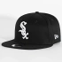 Chicago New Era Sox módna čierna športová čiapka