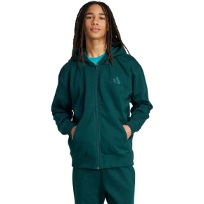 Pánska mikina adidas ALL SZN Fleece Full-Zip Sweatshirt green JX5101 pánska
