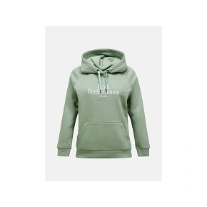 Dámska mikina PEAK PERFORMANCE W Original Hood, zelená Dámska mikina PEAK PERFORMANCE W Original Hood, zelená