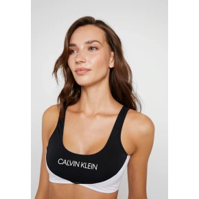 Vrchný diel plaviek KW0KW00839-BEH black and white - Calvin Klein