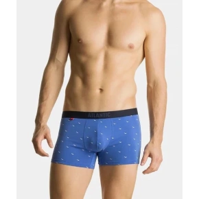 Pánske boxerky 3PACK 3MH-187 Dark Blue Mix - Atlantic