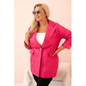 Dámska bunda nadmernej veľkosti 5663 Quilted - Kesi