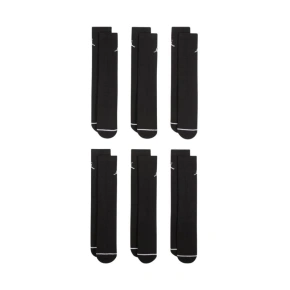 Jordan Everyday Cushioned Crew Socks 6 párov čierne HV6228 010 Jordan Everyday Cushioned Crew Socks 6 párov čierne HV6228 010