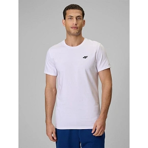 Pánske hladké tričko slim 4F 4FRMM00TTSHM4193-10S Pánske hladké tričko slim 4F 4FRMM00TTSHM4193-10S