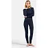 Legginsy termoaktywne damskie Odlo ACTIVE WARM ECO granatowy