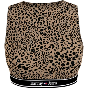 Dámsky top UW0UW049710HD zvierací vzor - Tommy Hilfiger