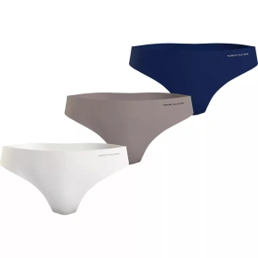 Dámske 3P BRAZILIAN UW0UW03871 0RY white/beige/dark.modrá - Tommy Hilfiger