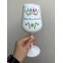 BIELE VÍNO, TY SI Z MOJEJ LÁSKY - biely nerozbitný pohár na víno 470 ml