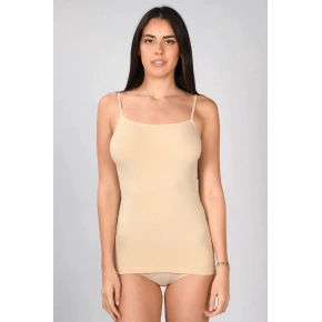 Dámske tričko s úzkymi ramienkami Virginia Flesh - Intimidea