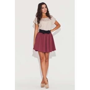 Dámska sukňa K056 bordová - Katrus