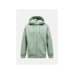 Pánska mikina PEAK PERFORMANCE M Original Small Logo Zip Hood, zelená, pánska Pánska mikina PEAK PERFORMANCE M Original Small Logo Zip Hood, zelená, pánska