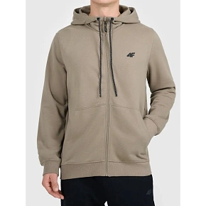 Bluza z kapturem rozpinana męska 4F 4FWAW26TSWSM2737-82S pánské