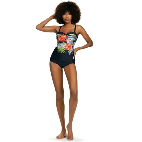 Dámske jednodielne plavky 8060BL10 3 Bali black/mixed colors - SELF