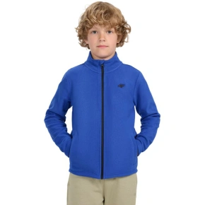 Chlapčenský fleece 4F M413 cobalt 4FJWAW25TFLEM413 36S