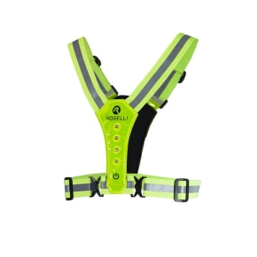 Reflexná vesta Rogelli LED fluor