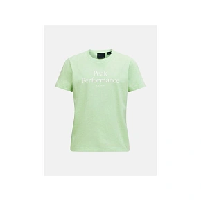 Tričko PEAK PERFORMANCE Original T-Shirt Junior, zelené Tričko PEAK PERFORMANCE Original T-Shirt Junior, zelené