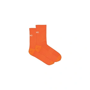 Cyklistické ponožky POC Cadence Road Socks, oranžové Cyklistické ponožky POC Cadence Road Socks, oranžové