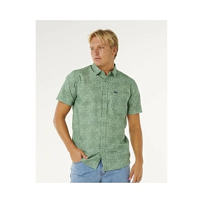 Pánska košeľa RIP CURL Hypno Micro S/S Shirt, zelená Pánska košeľa RIP CURL Hypno Micro S/S Shirt, zelená