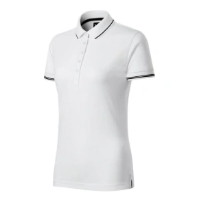Jednofarebné polo tričko Malfini Perfection W MLI-25300 white