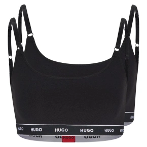 Dámska športová podprsenka BOSS s prúžkami 50469659-001 - HUGO