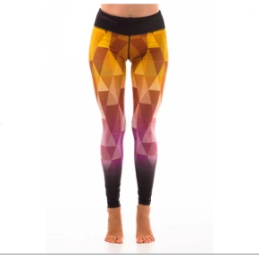 Dámske fitness legíny Six Deuce Nefertari SD-3850-YEPI - Litex