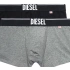 Pánske boxerky 2ks 00SMKX-0LDAQ-E5688 - čierna, červená - Diesel